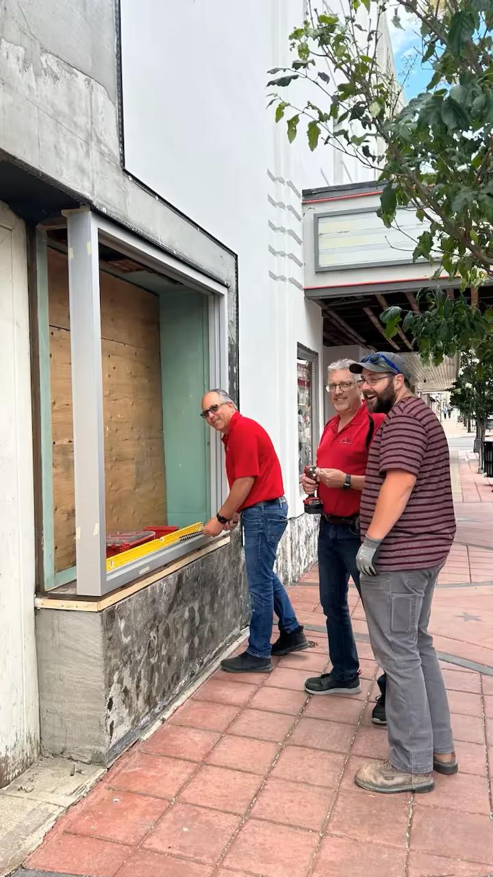 A image of an old theatre